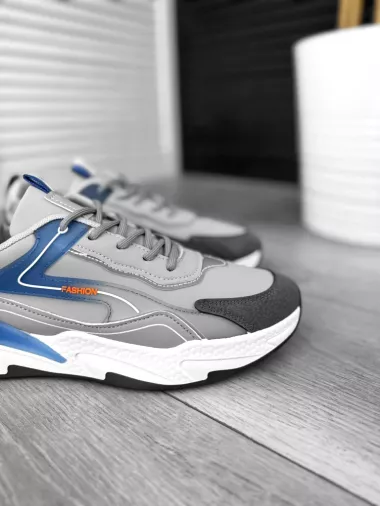 Adidasi barbati gri 726 N17-1